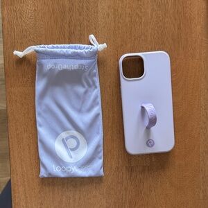 Loopy Case Lavender Phone Case with Built-In Loop Grip